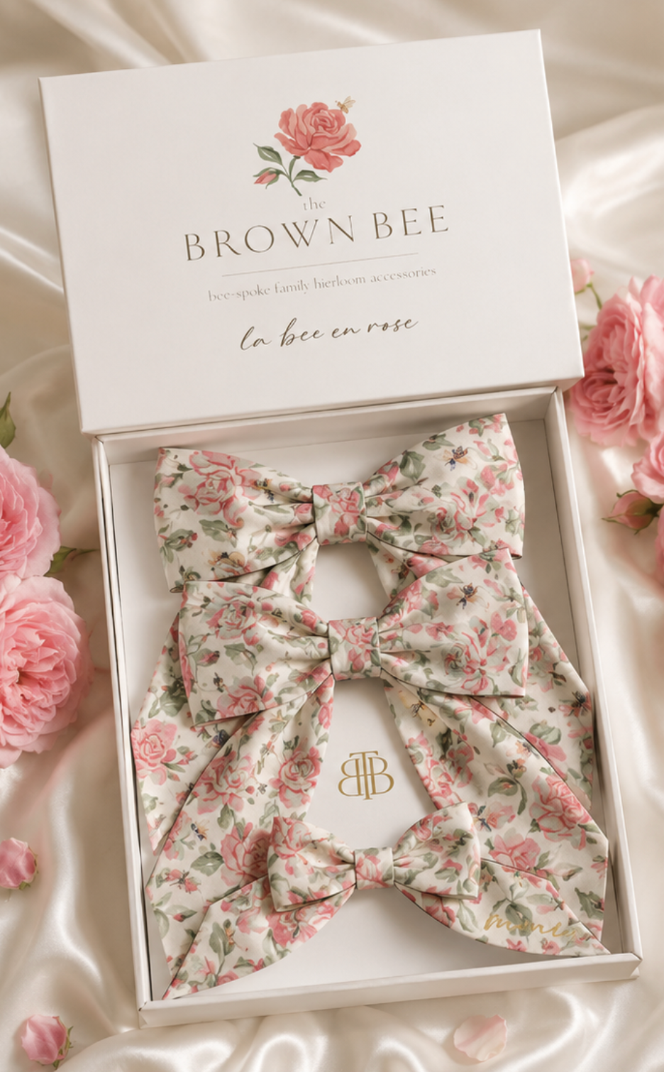 Generations | Mama + Mini + Mimi Bow Set | La Bee en Rose