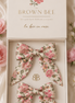 Heritage | Mama + Mini Bow Set | La Bee en Rose