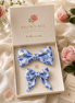 Heritage | Mister + Mini Bow Set | La Bee en Bleu