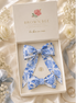 Something Blue | Mister + Mrs Bow Set | La Bee en Bleu