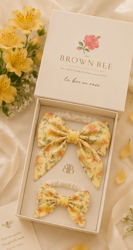 Heritage | Scarf Headband Set | La Bee en Miel